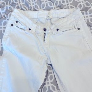 White jeans